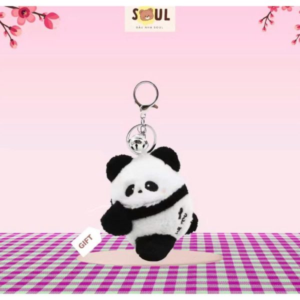 móc khoá gấu trúc cute mini móc khoá gấu trúc cute mini